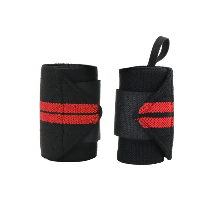 2 PCS Elastic Band Sports Badminton Weightlifting Power Bands, Size: 43 x 8cm, Random Color Delivery