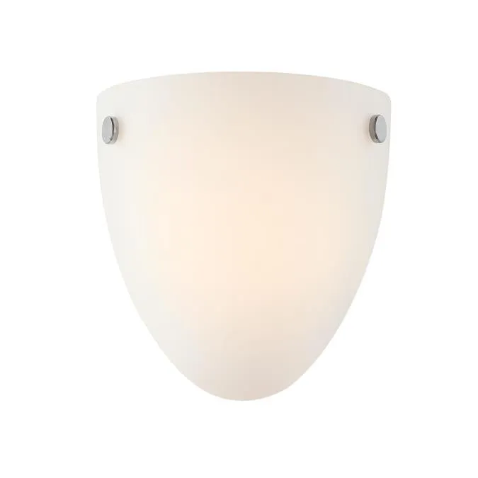 9W Lehigh 1 Light LED Wall Fixture, Brushed Nickel Finish