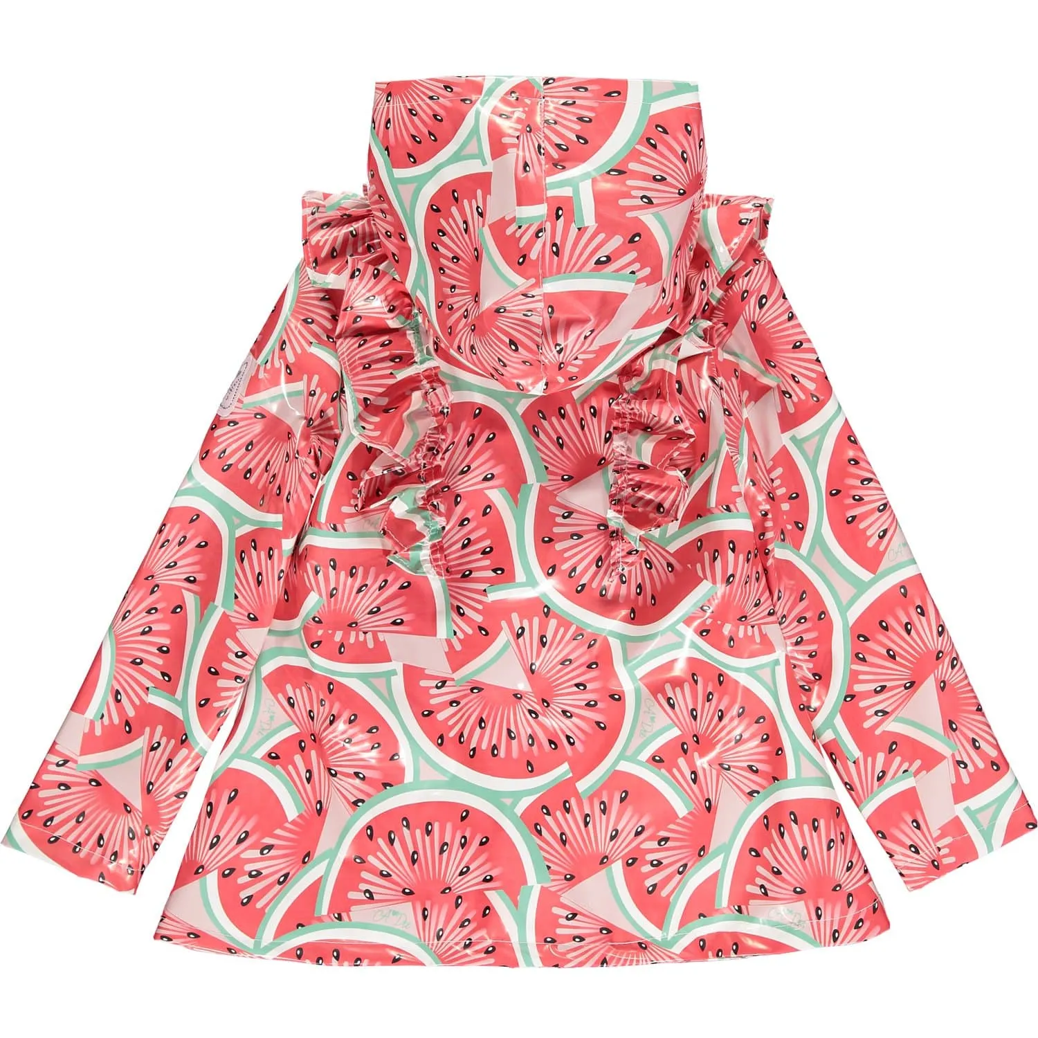 A DEE - Emelye Watermelon Raincoat - Red