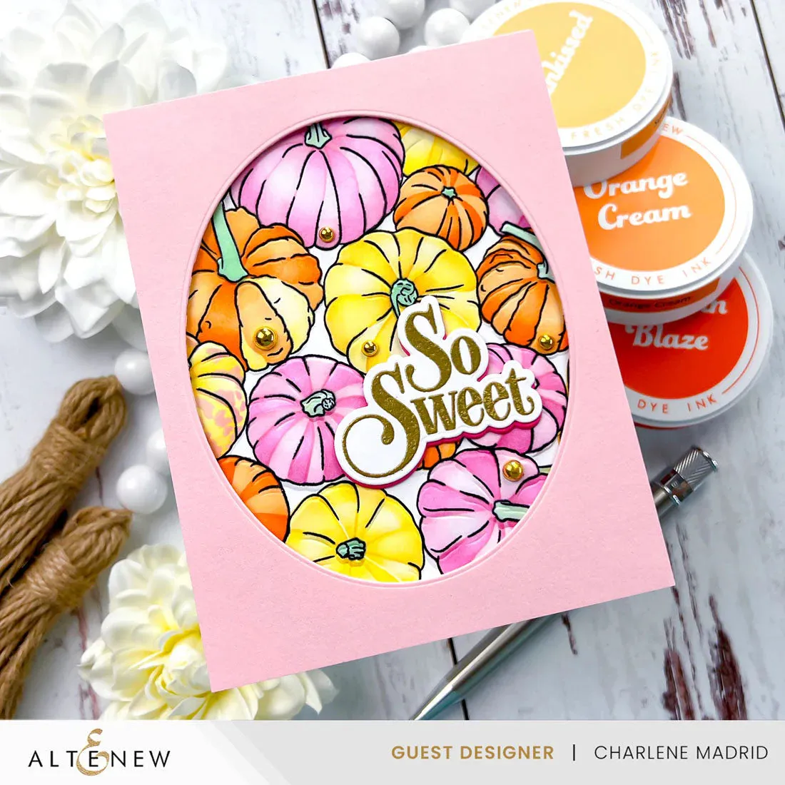 Altenew Warm & Cozy Fresh Dye Ink Pad - Firebrick