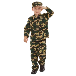 Army Dress Up Costume - Kids