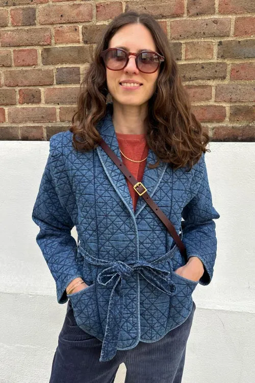 Atelier Rêve Jules Blue Chambrey Jacket