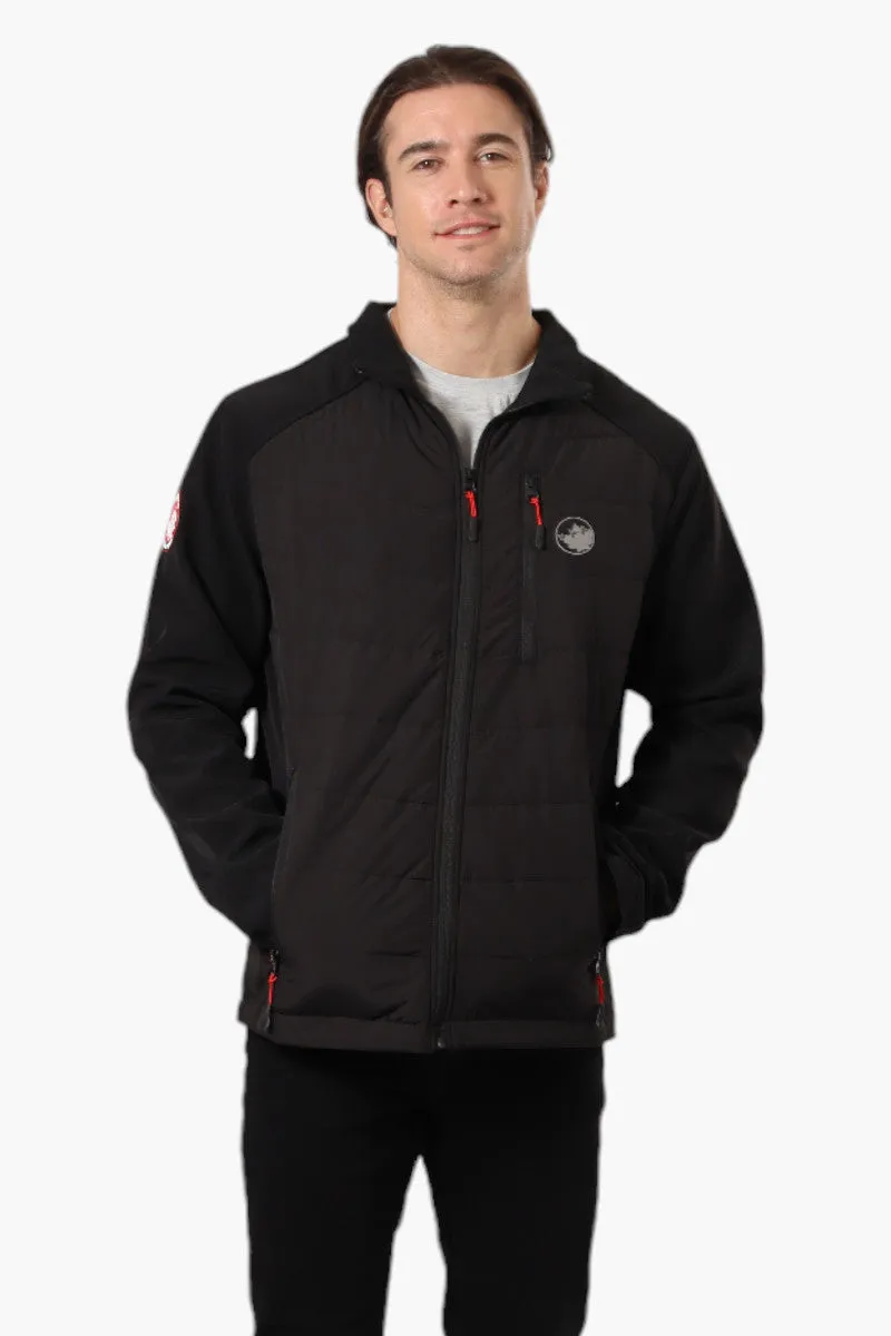 Canada Weather Gear Quilted Bubble Lightweight Jacket - Black