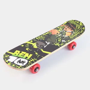 Character Print Skateboard For Kids