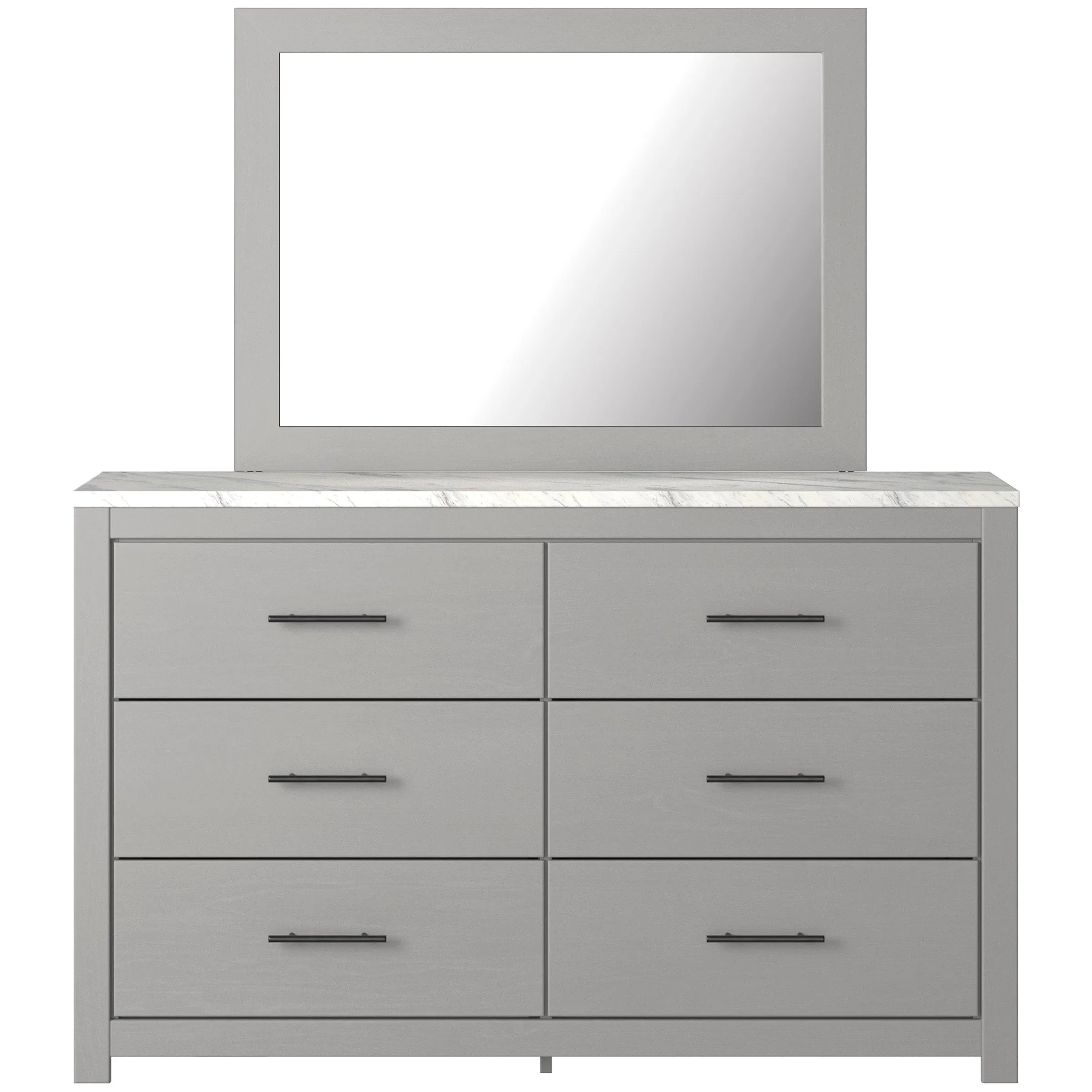 Cottonburg Light Gray/White Panel Bedroom Set