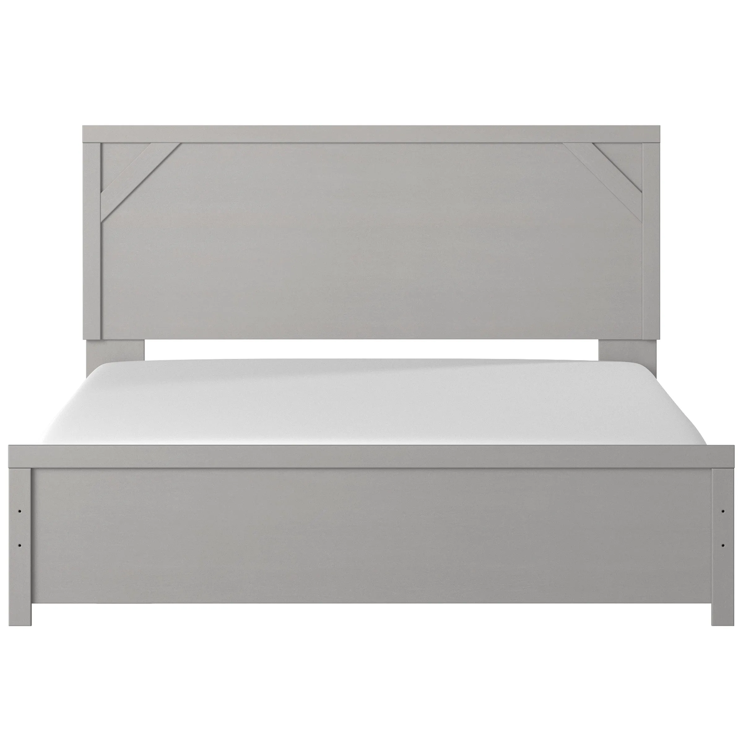 Cottonburg Light Gray/White Panel Bedroom Set