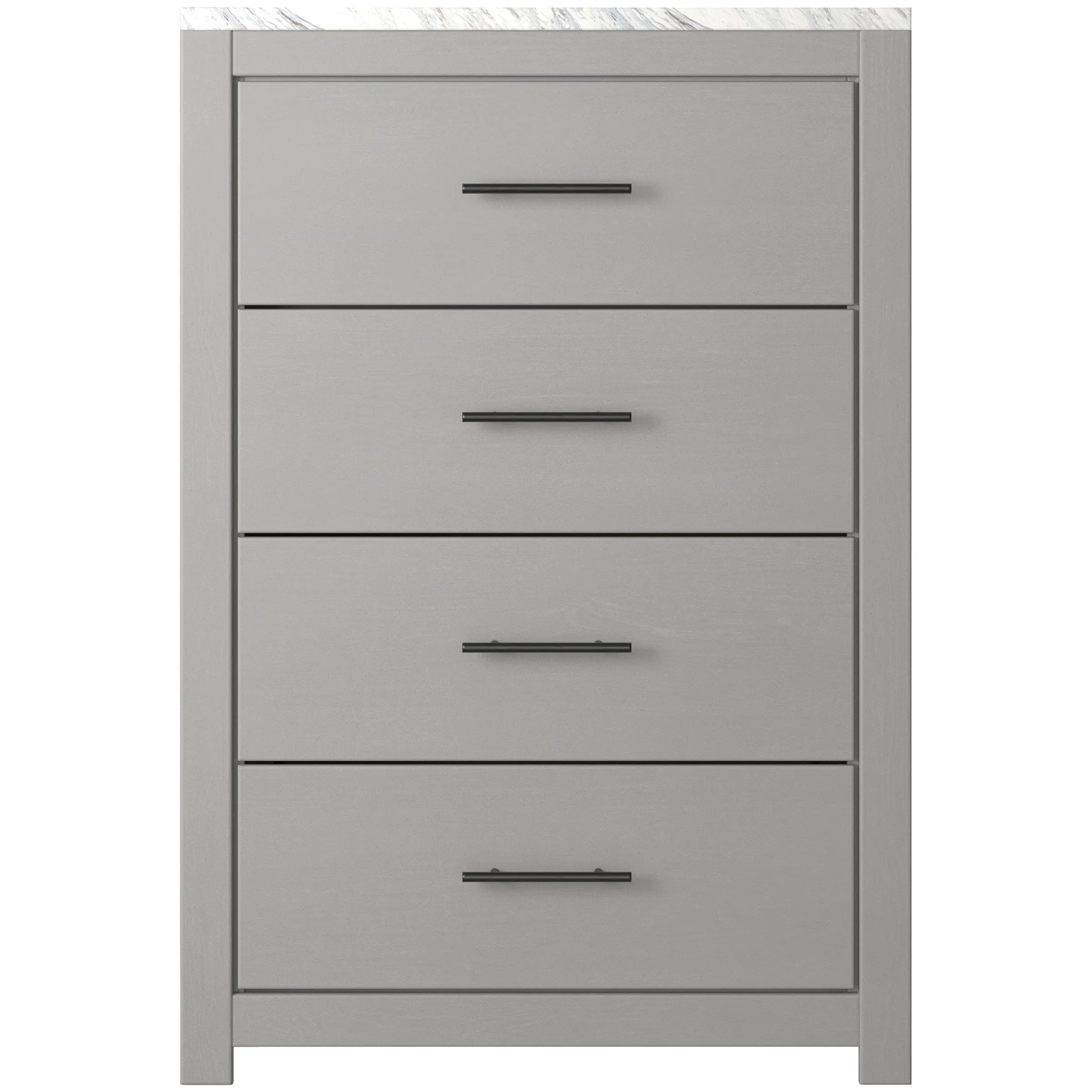 Cottonburg Light Gray/White Panel Bedroom Set