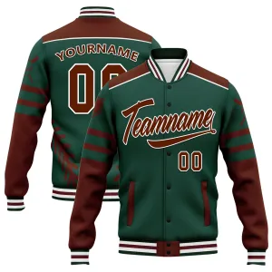 Custom Jacket Bomber Full-Snap Varsity Letterman Personalized Jacket FZ005-D023003-9