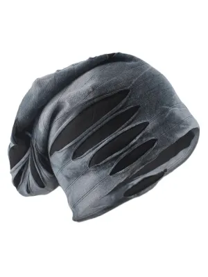 Fashionable Sports Men's Beanie with Ripped Holes - SF1687