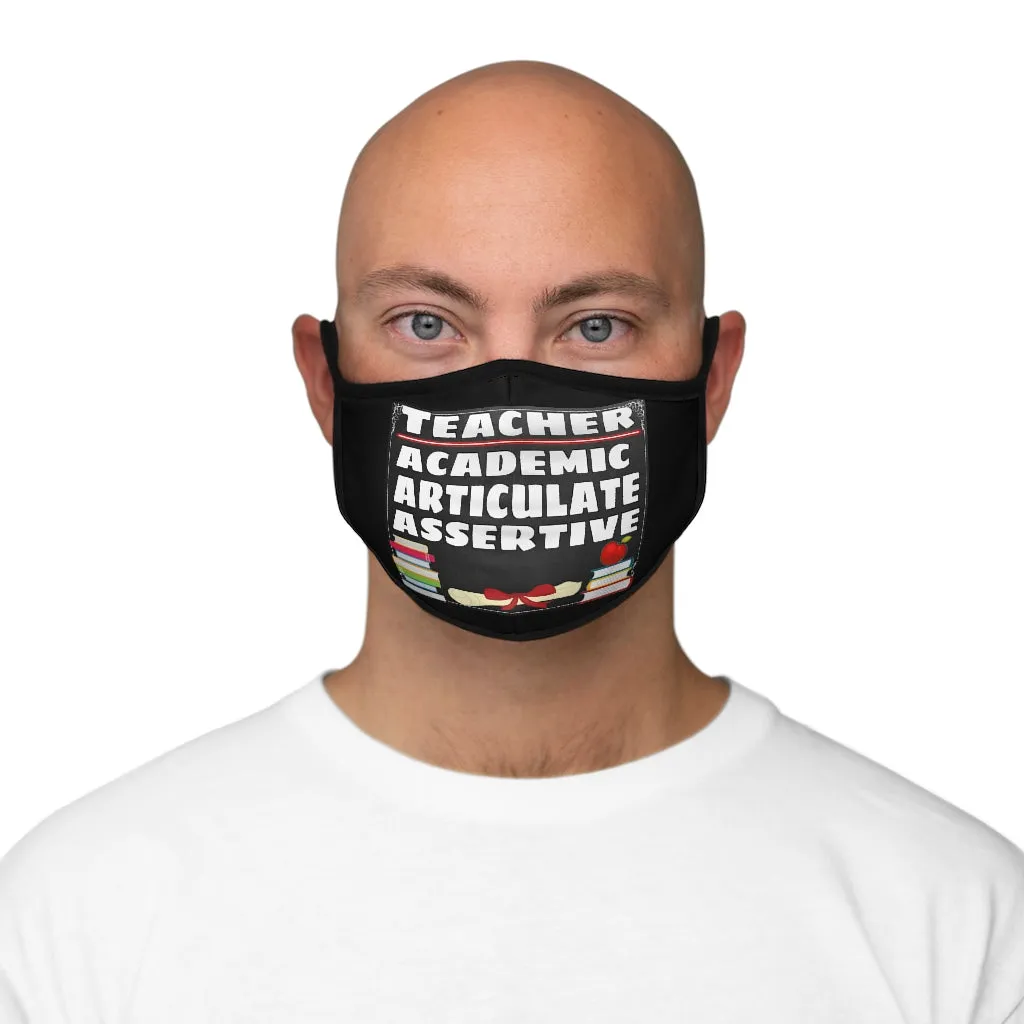 Fitted Polyester Face Mask