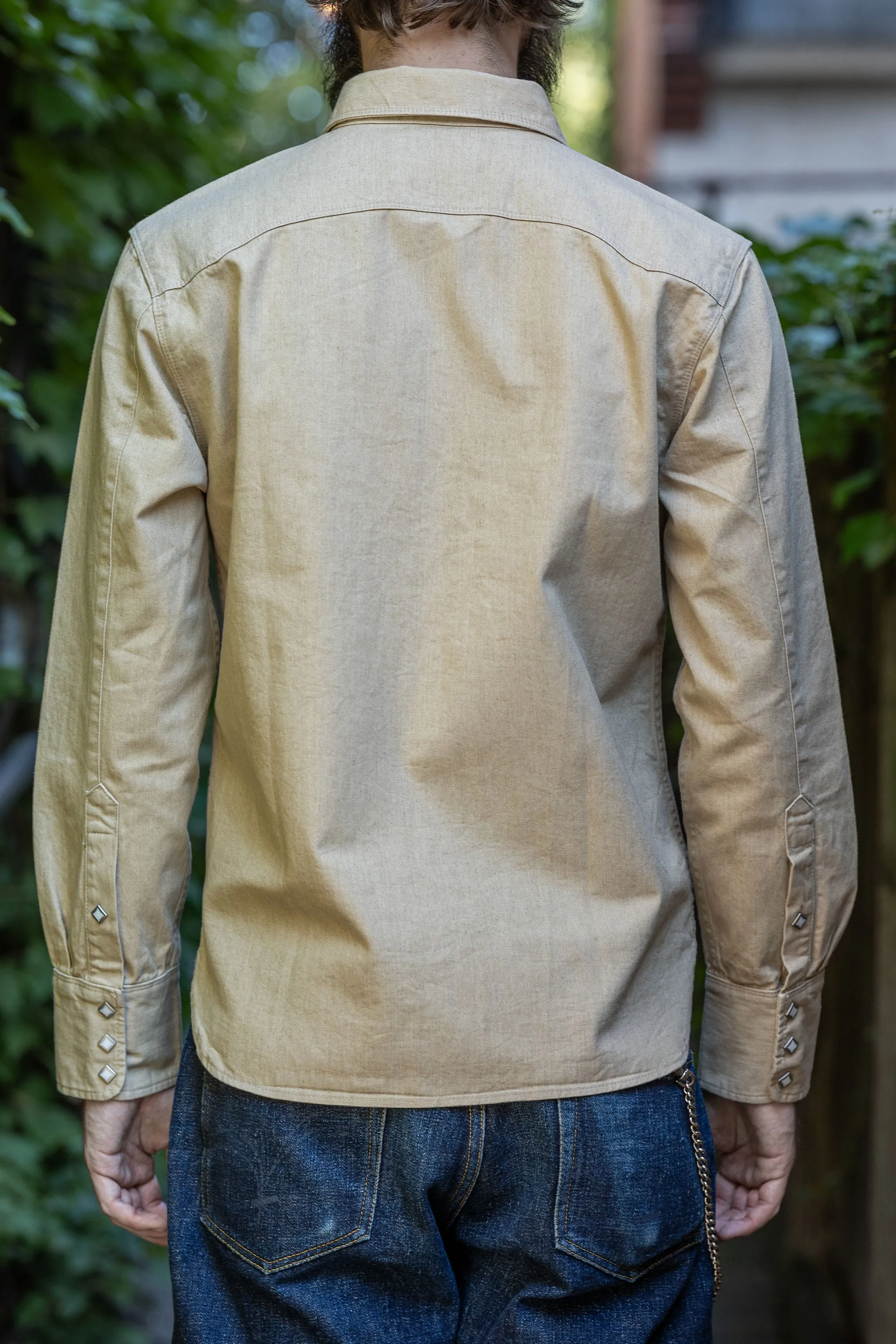 Freenote Cloth Calico - Tan Denim