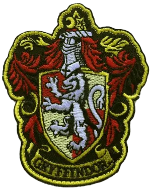 Harry Potter House of Gryffindor Crest - Gryffindor, Slytherin, Ravenclaw, Huflepuff