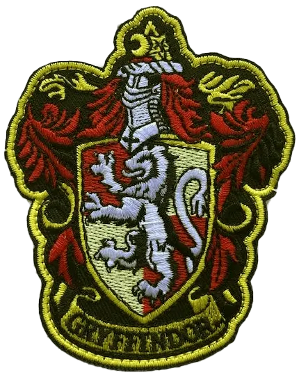 Harry Potter House of Gryffindor Crest - Gryffindor, Slytherin, Ravenclaw, Huflepuff