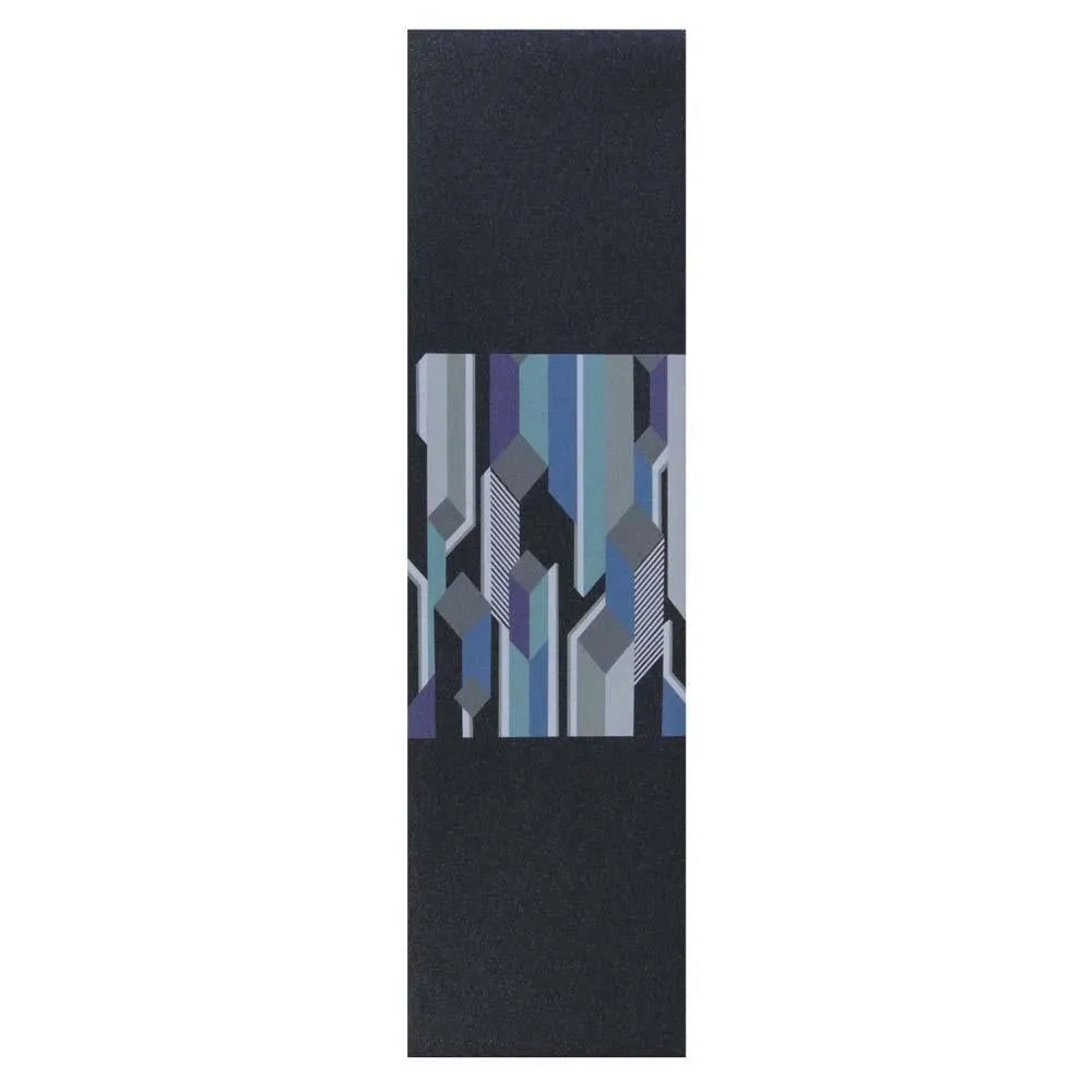 Jessup Skateboard Griptape D.Wainwright Blue Glitch 9" x 33" Blue