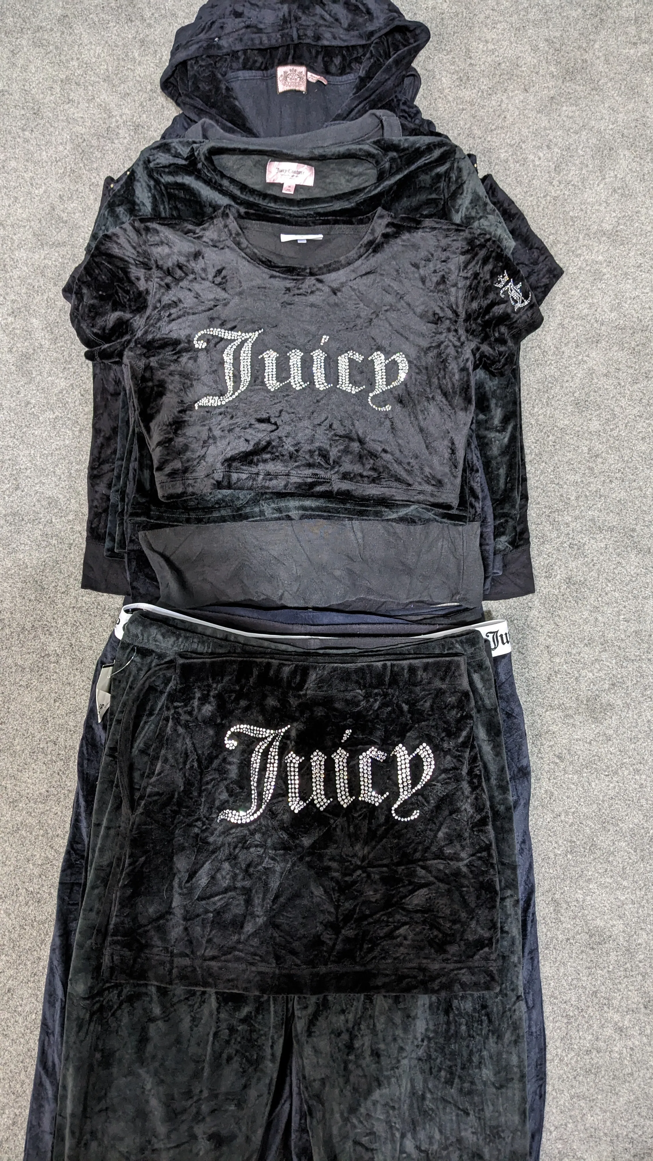 Juicy Couture 11 Black Suits