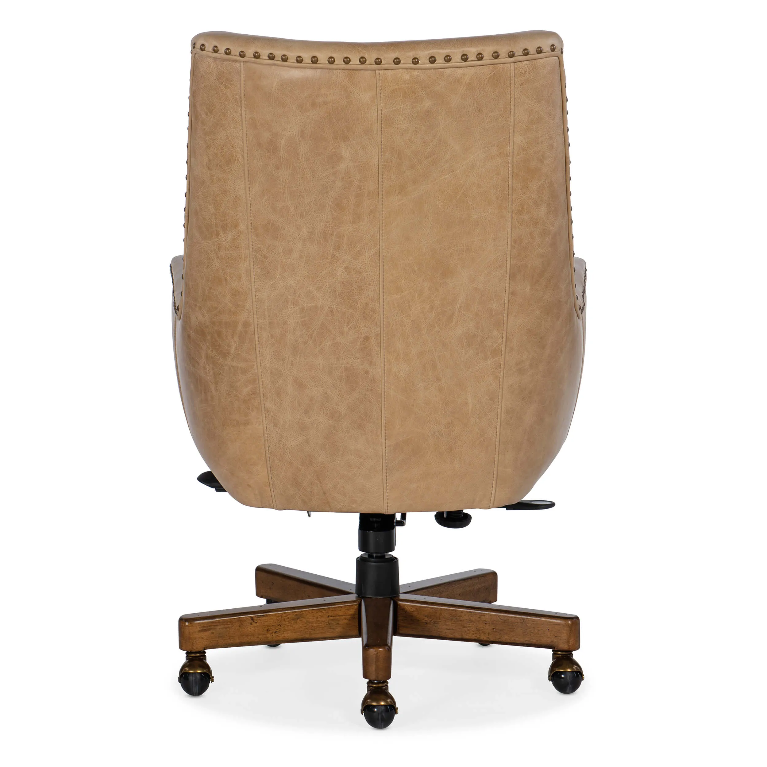 Kent Executive Swivel Tilt Leather Chair, Venerando Bisque