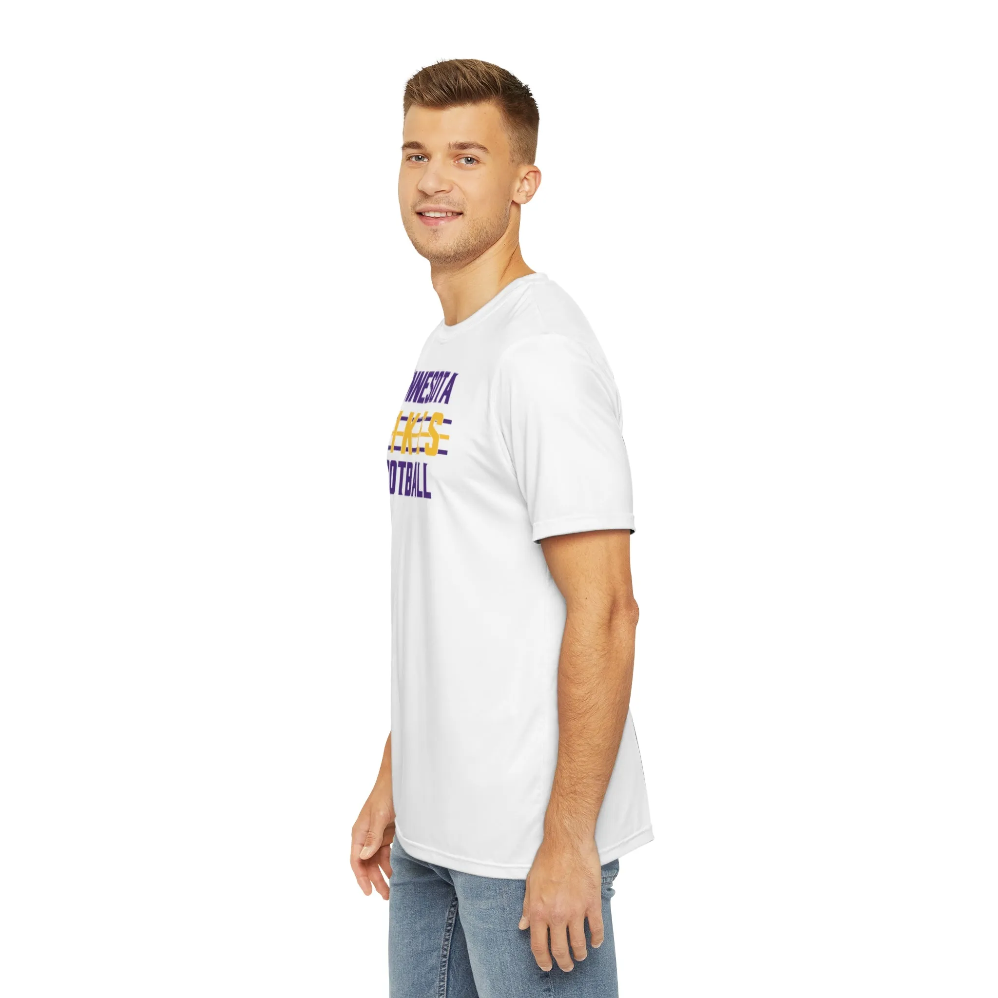 Men's Polyester Tee - Vikes Football