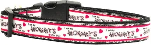 Mommy's Mini Me Nylon Cat Collar