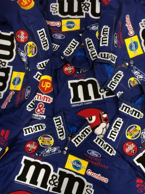 NASCAR Rework Style Blue m&ms Jackets All sizes - 15 pcs