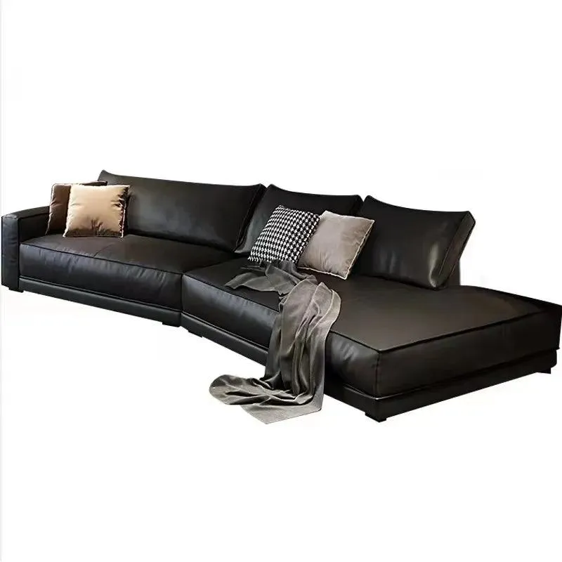 Nordic Micro Fiber Leather Sectional Sofa