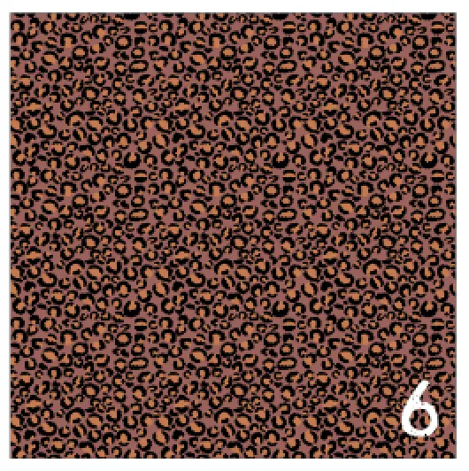 Printed Adhesive Vinyl FUN CHEETAH Pattern Vinyl 12 x 12 inch sheets