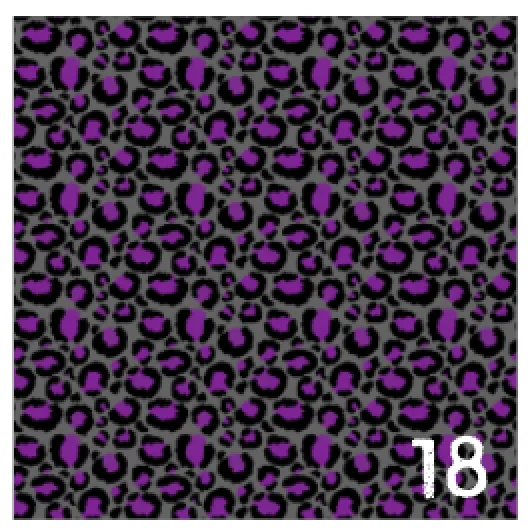 Printed Adhesive Vinyl FUN CHEETAH Pattern Vinyl 12 x 12 inch sheets