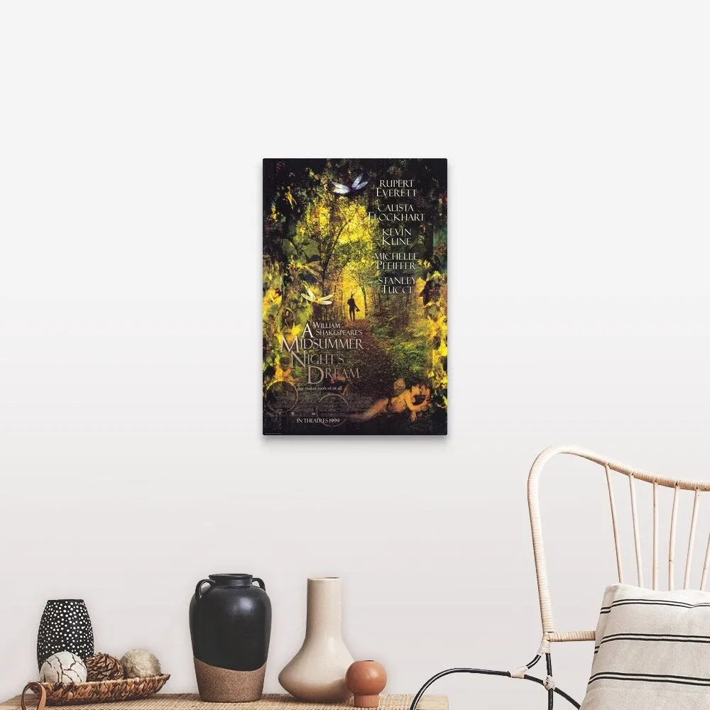 "A Midsummer Nights Dream (1999)" Canvas Wall Art - Multi