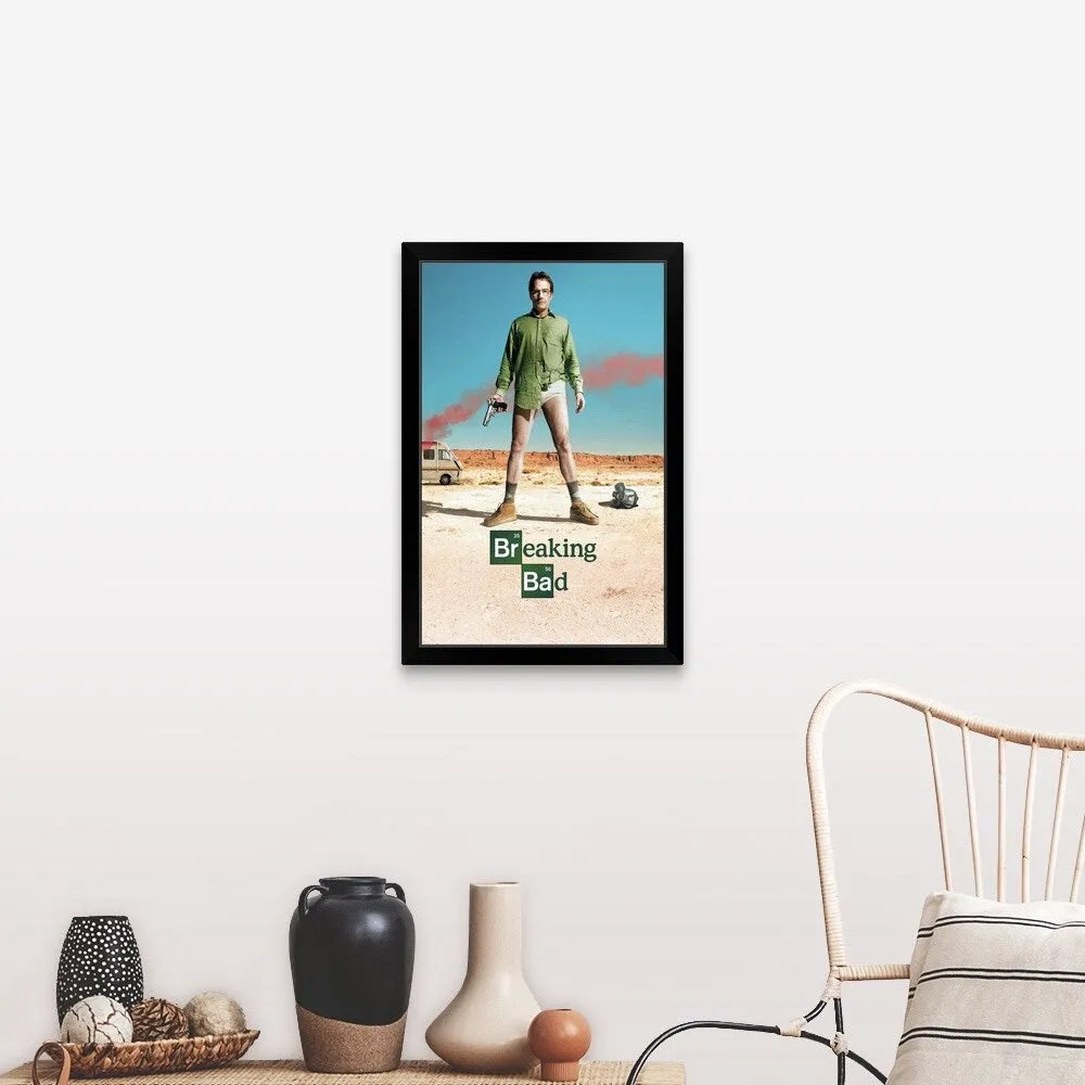 "Breaking Bad (2008)" Black Framed Print