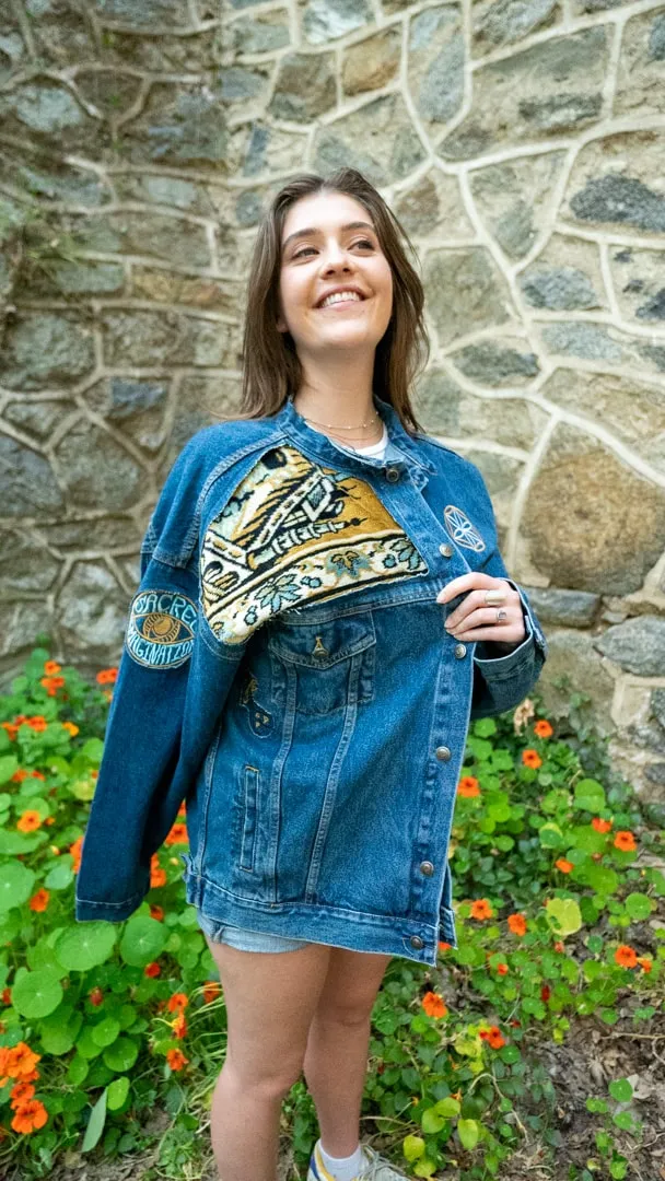 "Worship" Denim Jacket