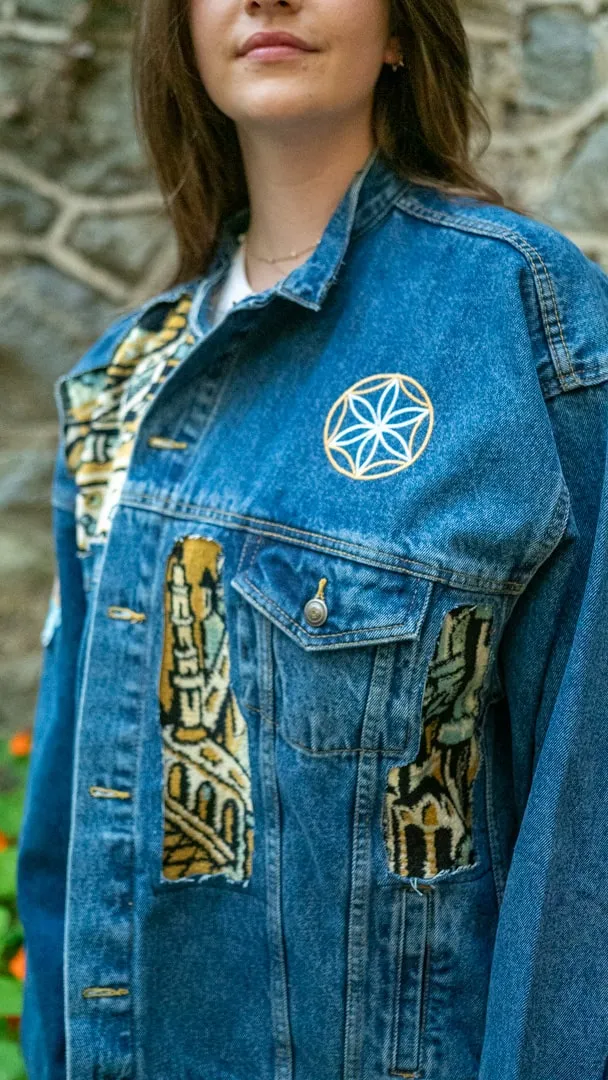 "Worship" Denim Jacket