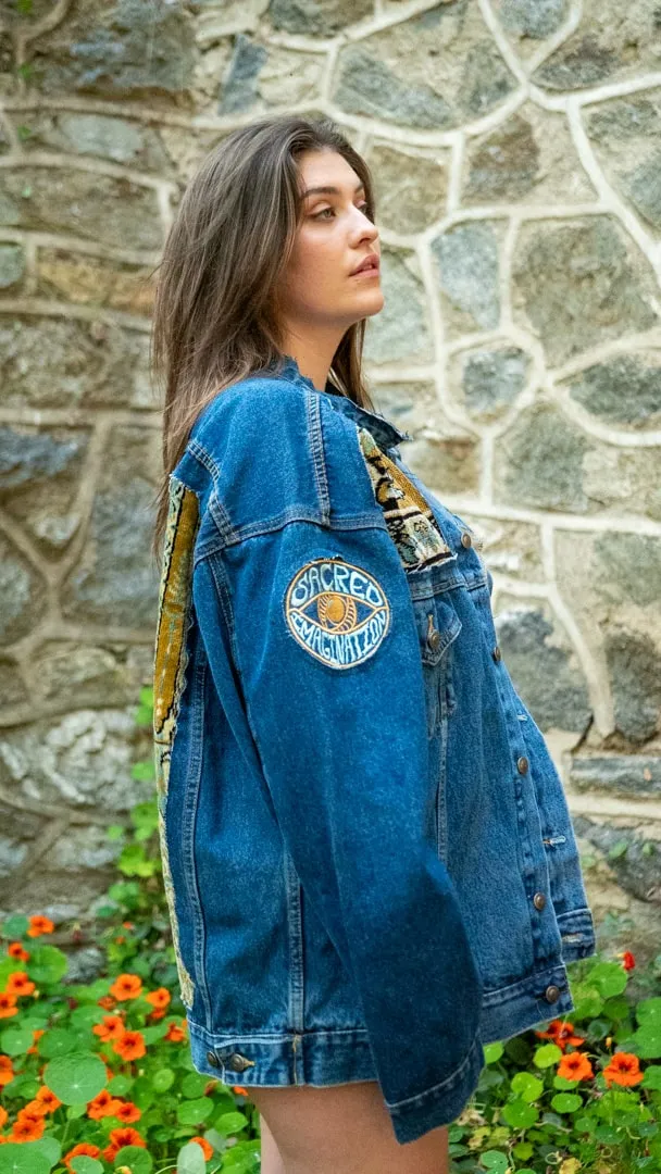 "Worship" Denim Jacket