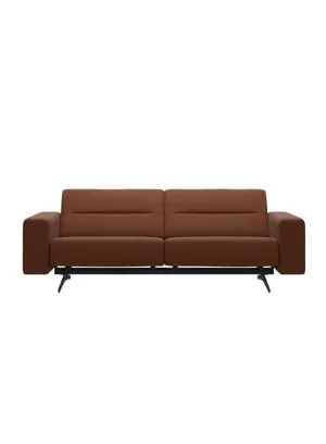 Stressless Stella 2.5 Seater Sofa with adjustable Headrest - Copper Genuine Leather