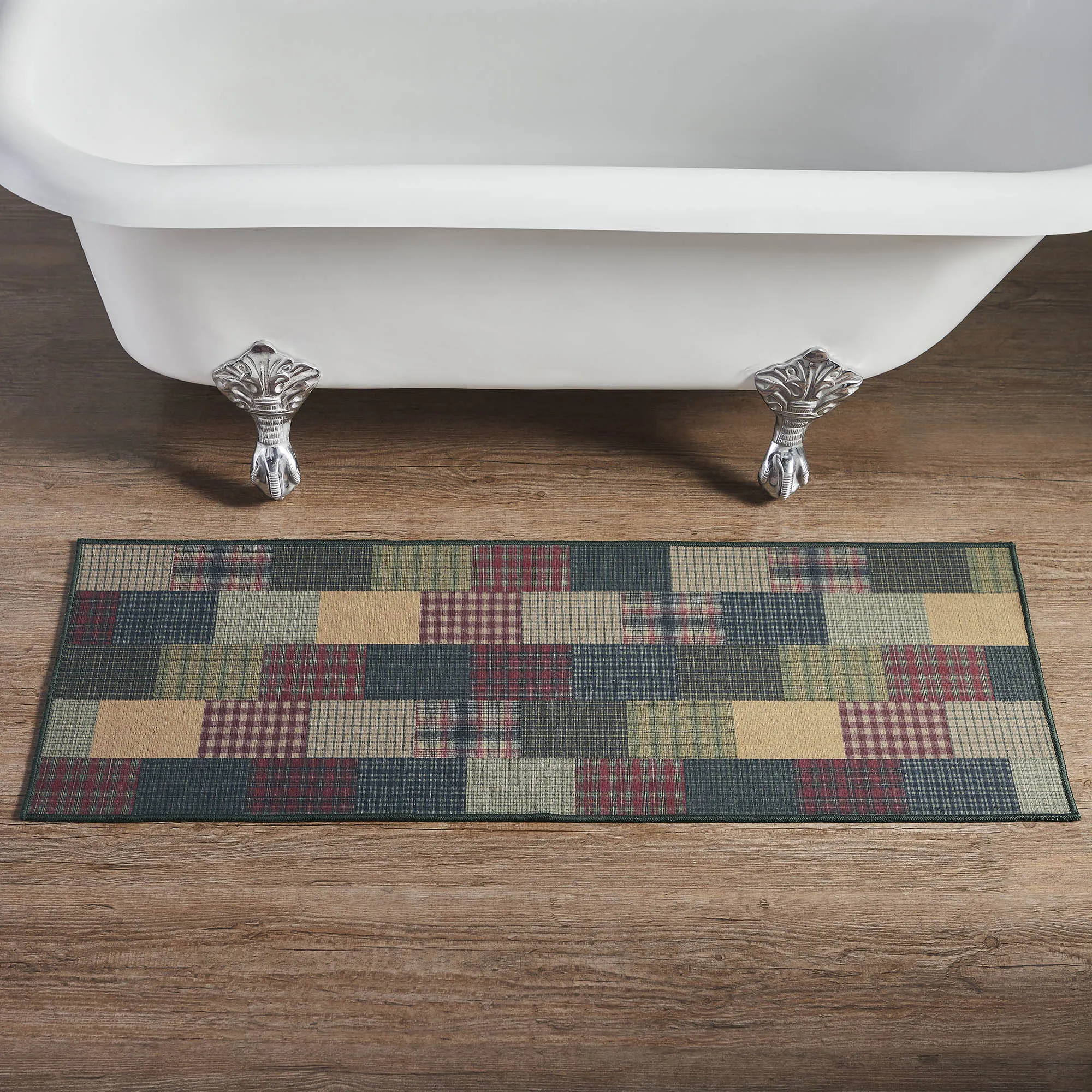 Tea Cabin Polyester Bathmat 17x48