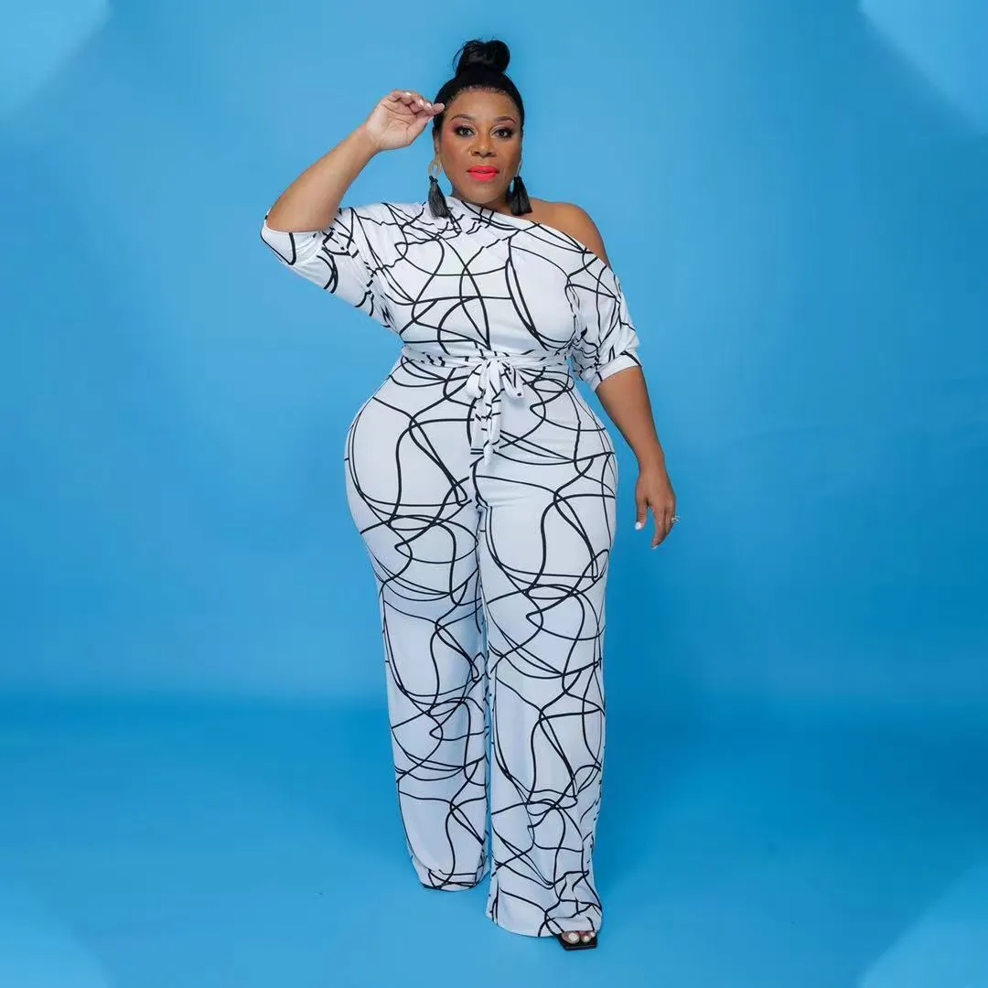 Thick-Sized Stylish Jumpsuit