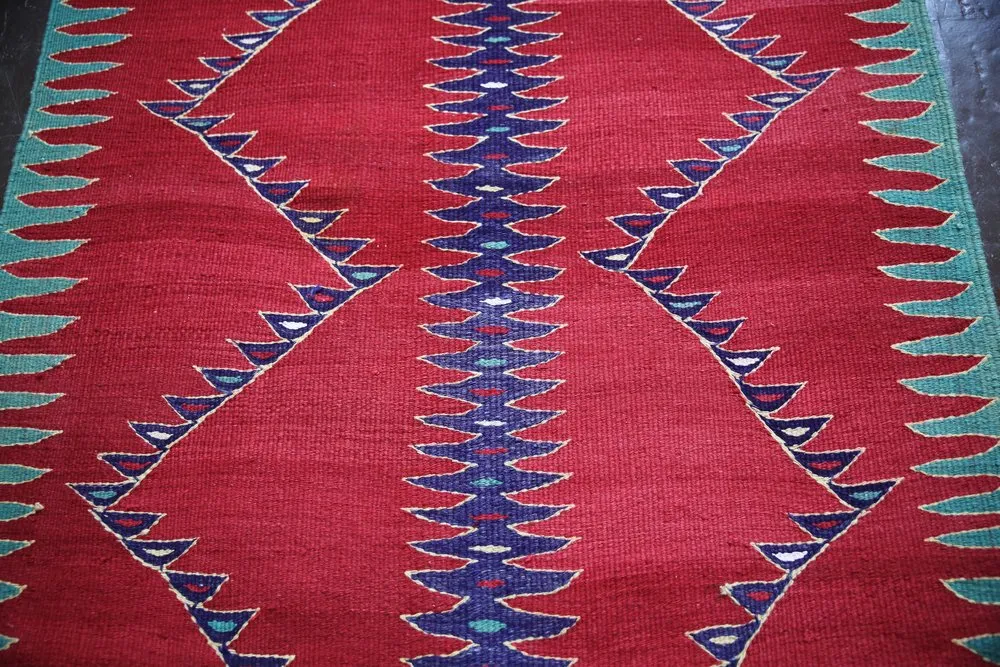 Vintage Bodrum Turnali Kilim Rug