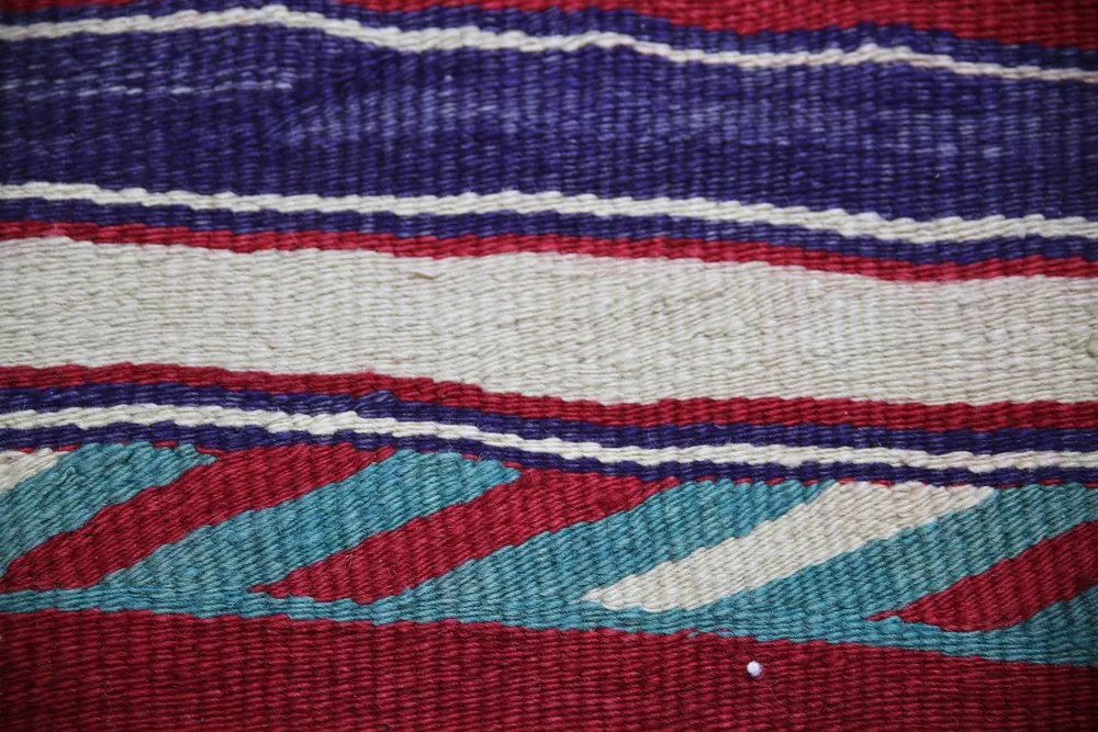 Vintage Bodrum Turnali Kilim Rug