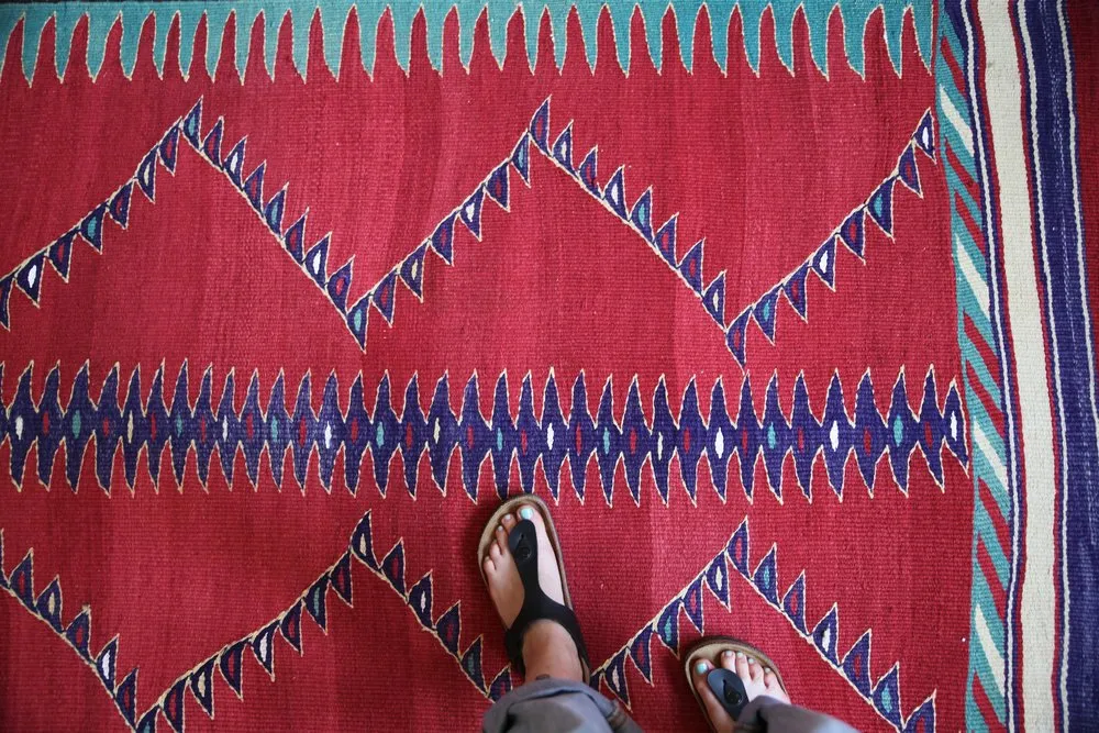 Vintage Bodrum Turnali Kilim Rug