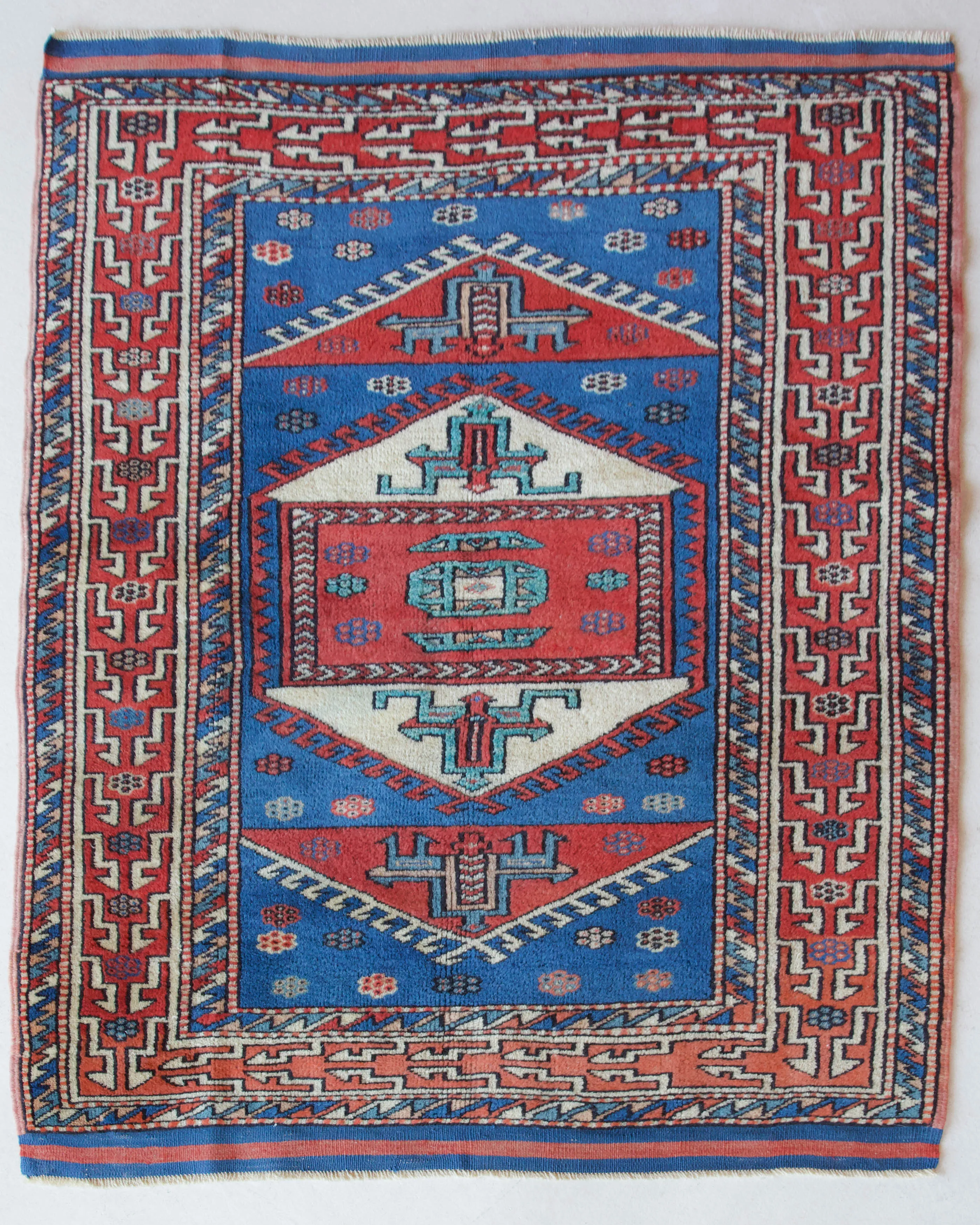 Vintage Canakkale Rug 3'6"x4'10"