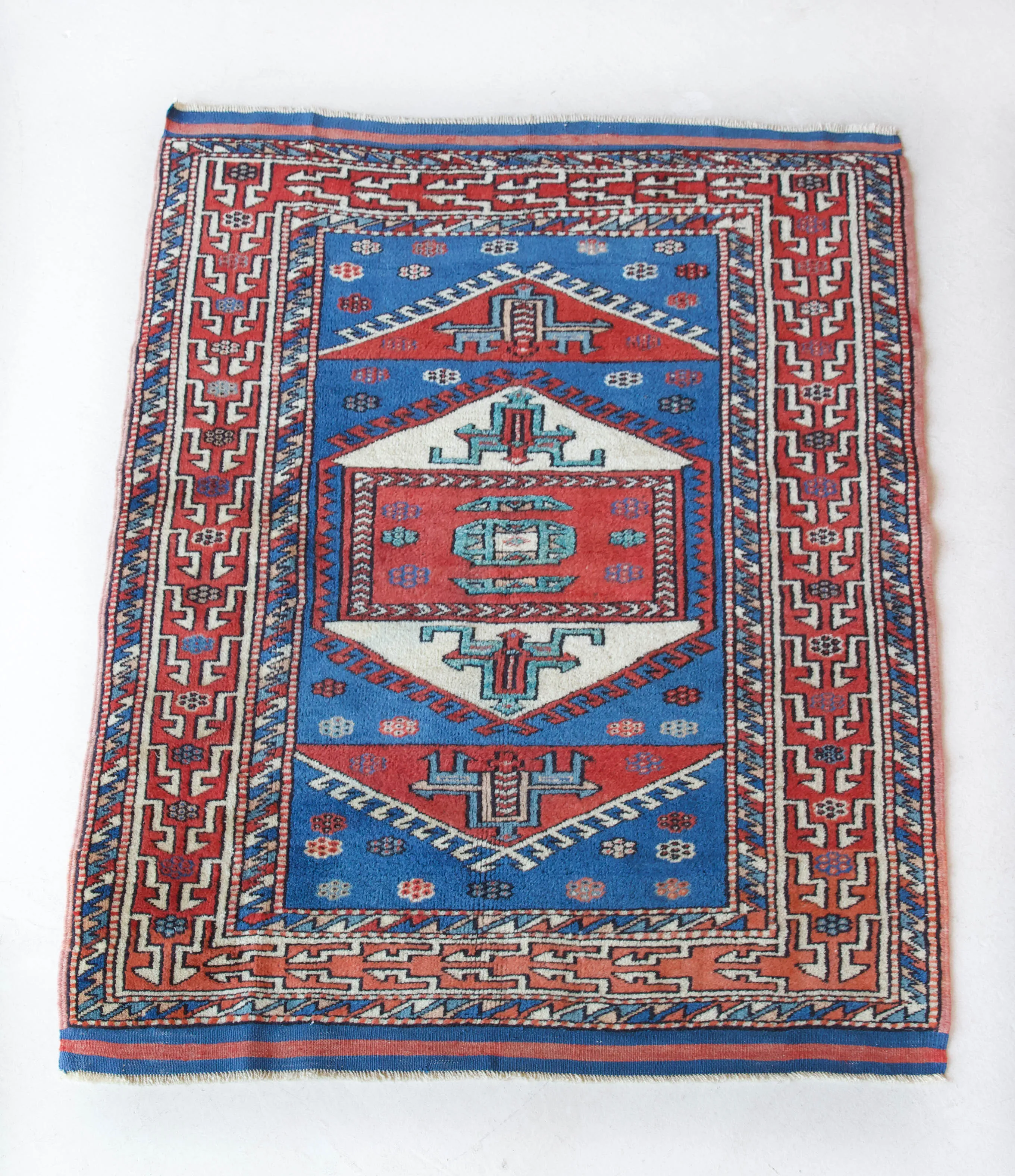 Vintage Canakkale Rug 3'6"x4'10"