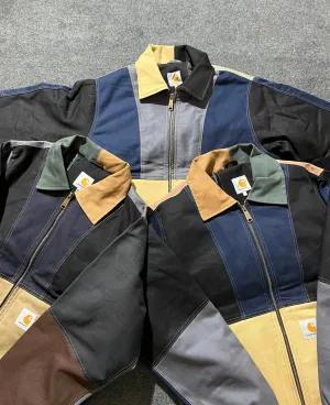 Vintage Carhartt Rework Style Patchwork Detroit Jackets All Sizes - MOQ 20 pcs