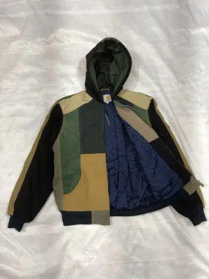 Vintage Carhartt Rework Style Patchwork Hoodies All Sizes Available - 15 pcs