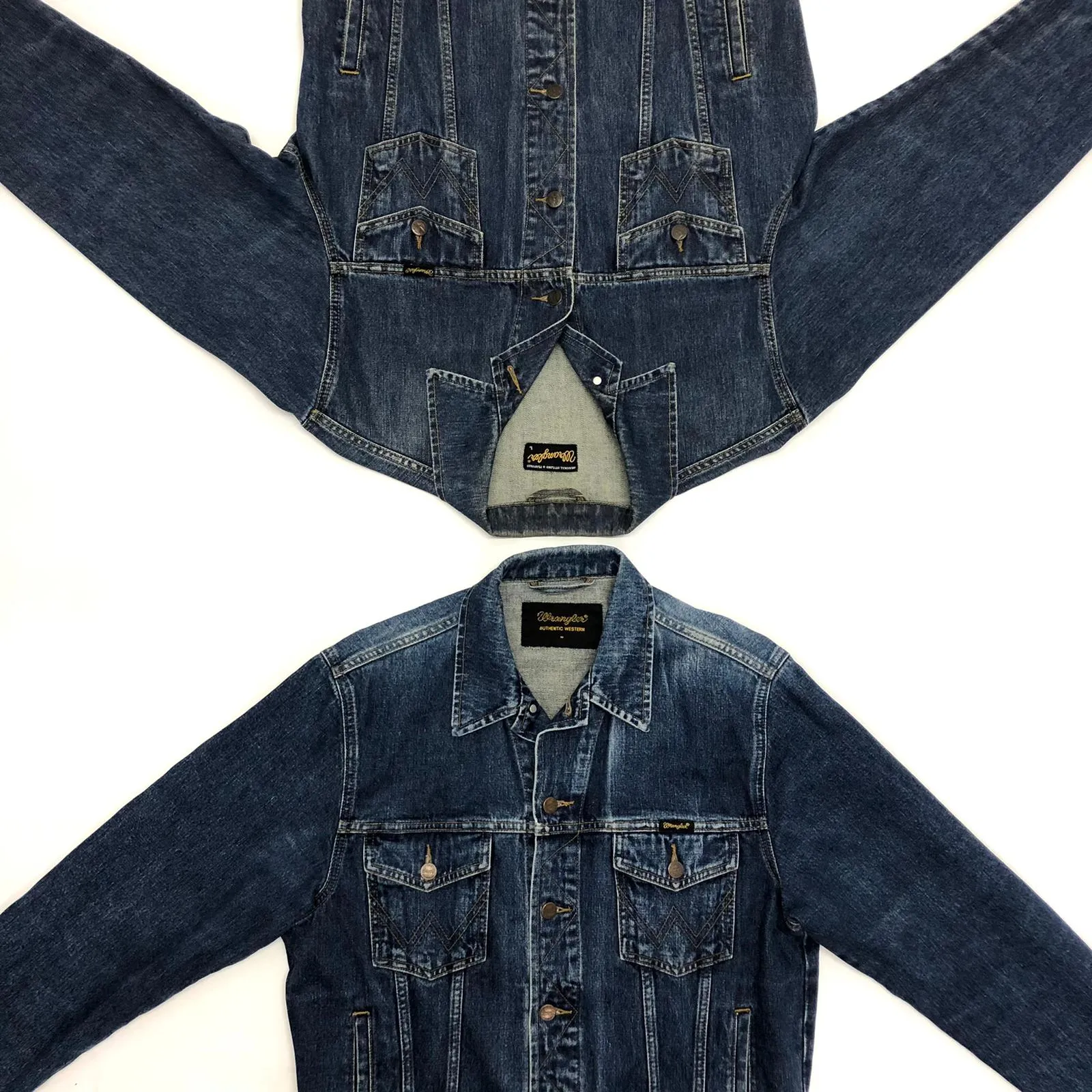 Vintage Levis Lee Wrangler Denim Jacket Mix